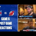 Trouba, Fox, and Tarasenko on Game 6 Victory | New York Rangers