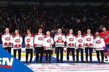 Montreal Canadiens Honour Past Captains Of The Franchise