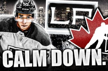 Fans Need To CALM DOWN About Quinton Byfield (LA Kings Top Prospects @ 2021 World Juniors - Canada)