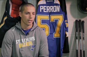 David Perron and the Reebok 20K Hockey Stick