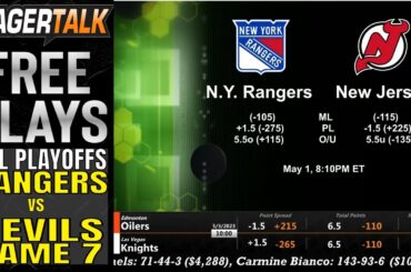 New York Rangers vs New Jersey Devils Game 7 Predictions | NHL Playoffs Betting Advice May 1