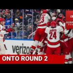 Carolina Hurricanes await round 2 opponent