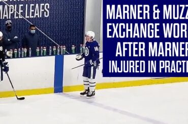 Maple Leafs Depth Gets Tested As Marner Injured In Practice After Hit By Muzzin
