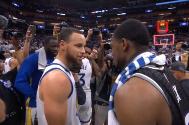 Steph Curry shows love to De'Aaron Fox after Warriors eliminate Kings from playoffs