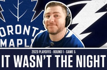 Steve Dangle Reacts To The Leafs Losing Game 5