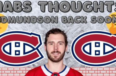 Habs Thoughts - The Return of Joel Edmundson