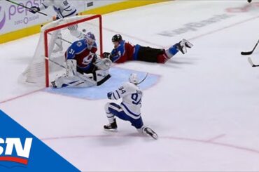 Tyson Barrie Scores Nice Power Play Goal Against Former Team