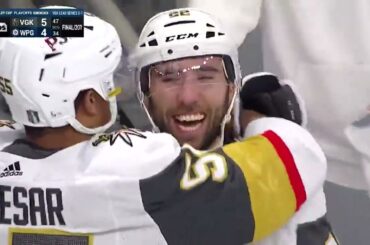 Michael Amadio Wins it in Double Overtime For the Golden Knights