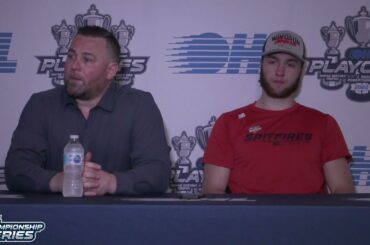 June. 13/22 - GM6 OHL Championship Series Post Game - HAM (2) - WSR (5)