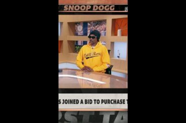 Snoop Dogg talks about his bid to purchase the Senators 🤯 #shorts