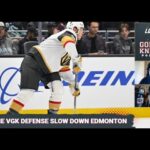 Can the Vegas Golden Knights slow down the Edmonton Oilers / VGK D is healthy / Series Predictions