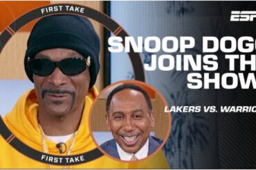 Stephen A. GRILLS Snoop Dogg about Steph Curry being BETTER than Magic Johnson 👀 | First Take