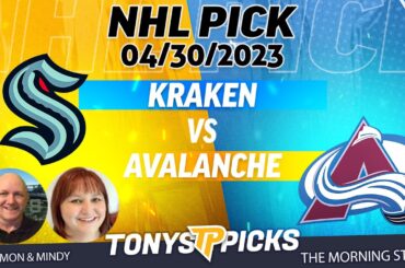 Seattle Kraken vs Colorado Avalanche 4/30/2023 FREE NHL Picks and Predictions on Morning Steam Show