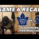 SEASON OVER | Maple Leafs vs Lightning Game 6 Recap