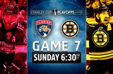 Panthers, Bruins ready for massive Game 7