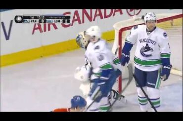 Taylor Hall Fast Hat Trick 3/30/13