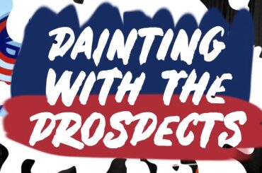 CBJ prospects try to paint the Blue Jackets logo