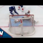 Panthers' Bobrovsky Stretches Across Crease To Rob Nylander Late In Game 1 vs. Maple Leafs