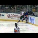 Trevor Gillies Hit On Cal Clutterbuck