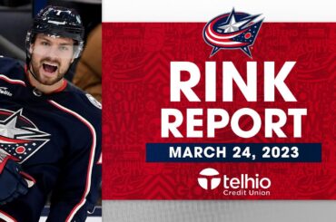 Sean Kuraly is BACK in the Blue Jackets lineup | Rink Report (3/24/23)