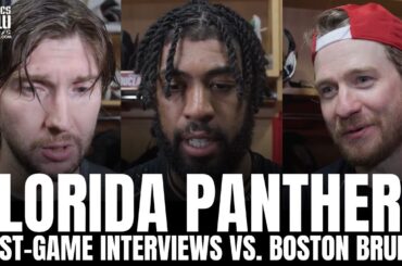 Anthony Duclair, Zac Dalpe & Sergei Bobrovsky React to Florida Panthers Forcing Game 7 vs. Boston