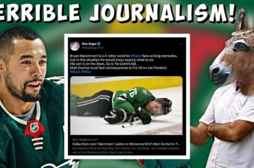 DALLAS STARS JOURNALIST CALLS FOR MATT DUMBA'S HEAD! | Minnesota Wild | NHL | The Sota Pod CLIPS