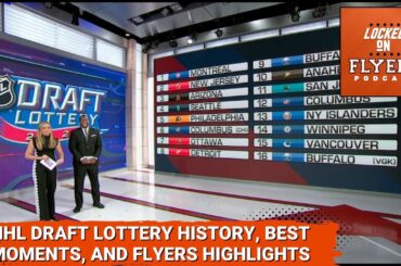 The NHL Draft Lottery History, Philadelphia Flyers Results, and overall Best Moments