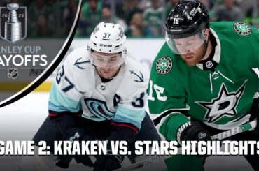 Seattle Kraken vs. Dallas Stars: Second Round, Gm 2 | Full Game Highlights