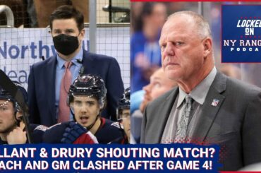 Gerard Gallant and Chris Drury clashed after Game 4 loss! Will and should Gallant be back next year?