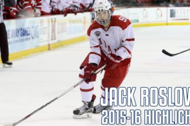 Jack Roslovic | 2015-16 Highlights