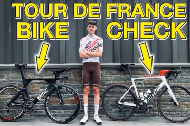 Ben O'Connor's Tour de France Bikes (BMC Teammachine SLR01 & Timemachine 01)