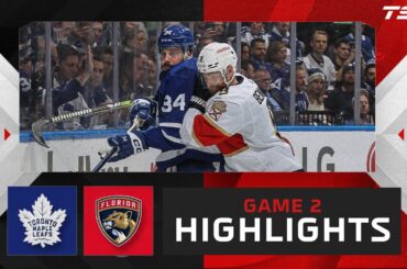 HIGHLIGHTS: Game 2 - Florida Panthers vs. Toronto Maple Leafs