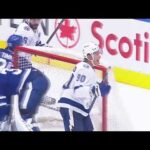 Vlad Namestnikov scores vs Leafs on a rebound  (20 dec 2022)