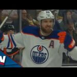 Leon Draisaitl Completes The Hat Trick With Game-Tying Goal In Game 1