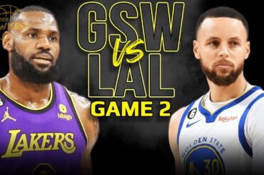 Golden State Warriors vs Los Angeles Lakers Game 2 Full Highlights | 2023 WCSF | FreeDawkins