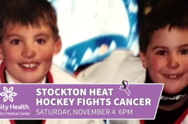 Jon Gillies and the Stockton Heat Fight Cancer