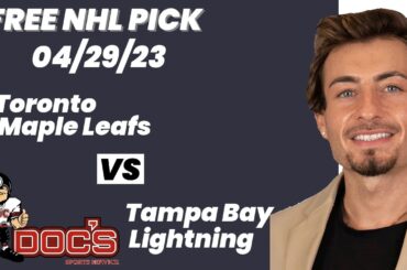 NHL Pick - Toronto Maple Leafs vs Tampa Bay Lightning Prediction, 4/29/2023 Free Best Bets & Odds