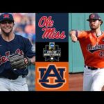 Ole Miss vs #14 Auburn | College World Series Opening Round | 2022 College Baseball Highlights