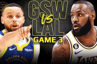 Golden State Warriors vs Los Angeles Lakers Game 3 Full Highlights | 2023 WCSF | FreeDawkins