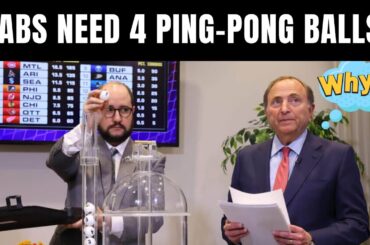 CANADIENS NEED 4 PING-PONG BALLS FOR BEDARD