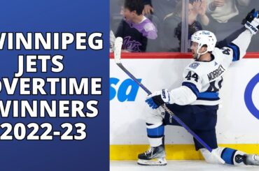 Winnipeg Jets overtime winners 2022-23 season