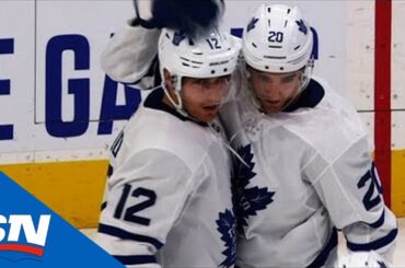 Matt Read Rips Wrister Past Jonathan Bernier As Maple Leafs Tie Up Red Wings