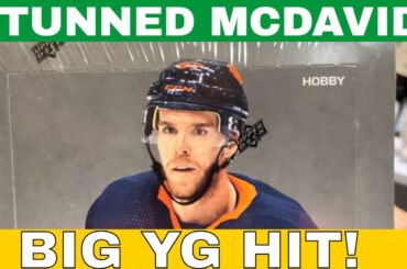 STUNNED MCDAVID - Opening a Box of 2022-23 Upper Deck Series 1 Hockey!