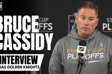 Bruce Cassidy talks Oilers "Too Dangerous" To Give Power Plays, Jack Eichel Spacing & Oilers Series