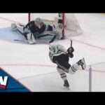 Stars' Mason Marchment Scores Beautiful One-Timer After Evgenii Dadonov Forces Turnover vs. Kraken