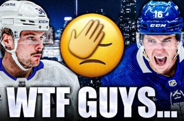 TORONTO: WTF GUYS?!?!? DOWN 3-0 TO PANTHERS—AUSTON MATTHEWS, MITCH MARNER, JOHN TAVARES, MAPLE LEAFS