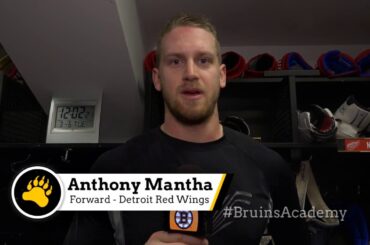 Bruins Academy | Around The NHL: Anthony Mantha