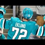 Sharks re-assign William Eklund for 2nd straight year