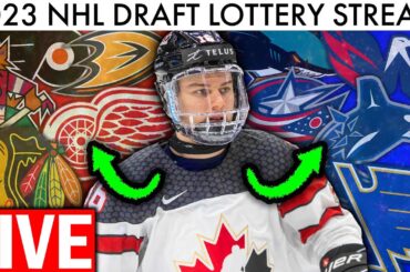 🔴 STREAM: 2023 NHL DRAFT LOTTERY LIVE! (Connor Bedard Sweepstakes/Top NHL Prospects/Habs/Canucks)