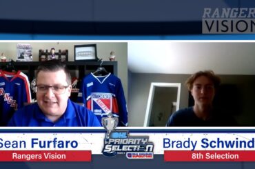 2021 OHL Priority Selection | Brady Schwindt Interview